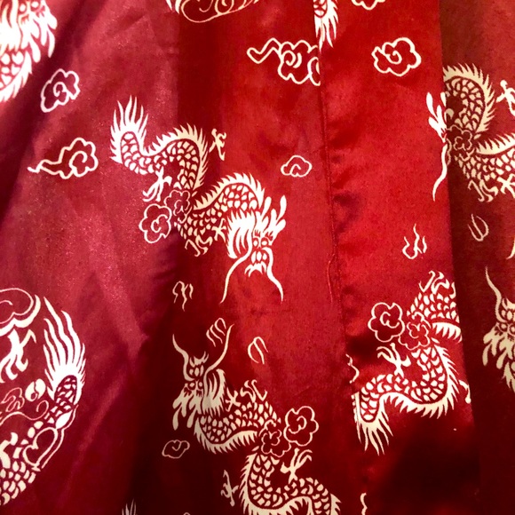 Luxurious Long Silk Robe - Picture 3 of 3